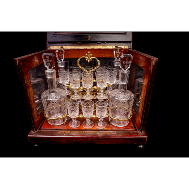 Baccarat Tantalus Bar Chest