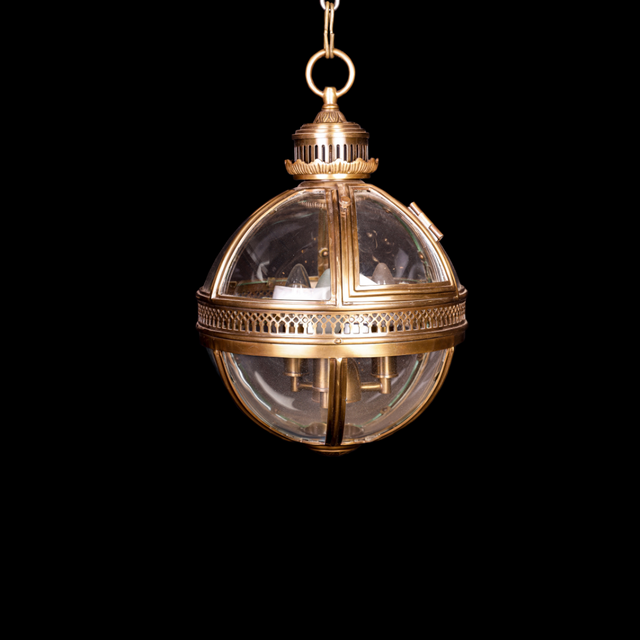 Emac & Lawton Saxon 3 Light Pendant Globe