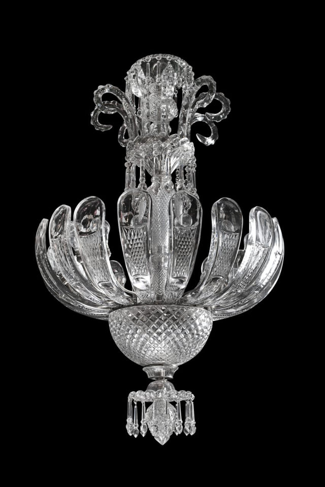 Cut Glass Chandelier