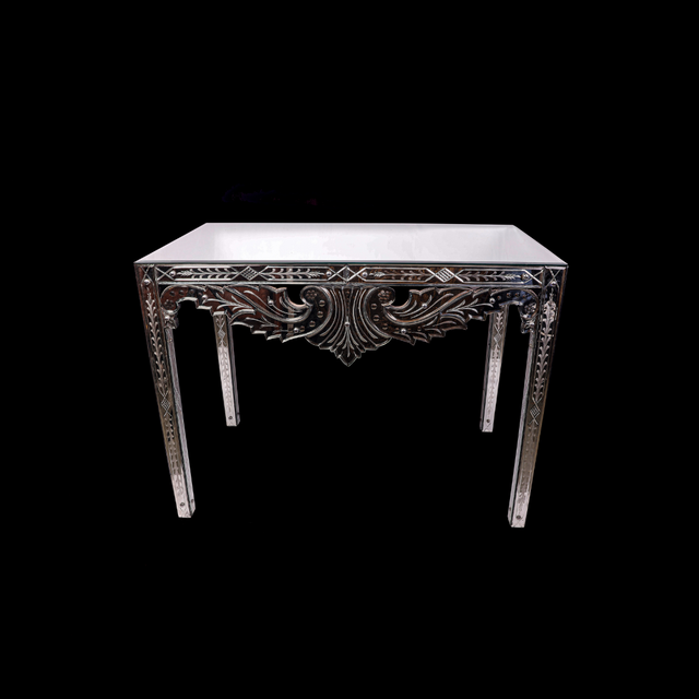 Venetian Mirror Glass Desk