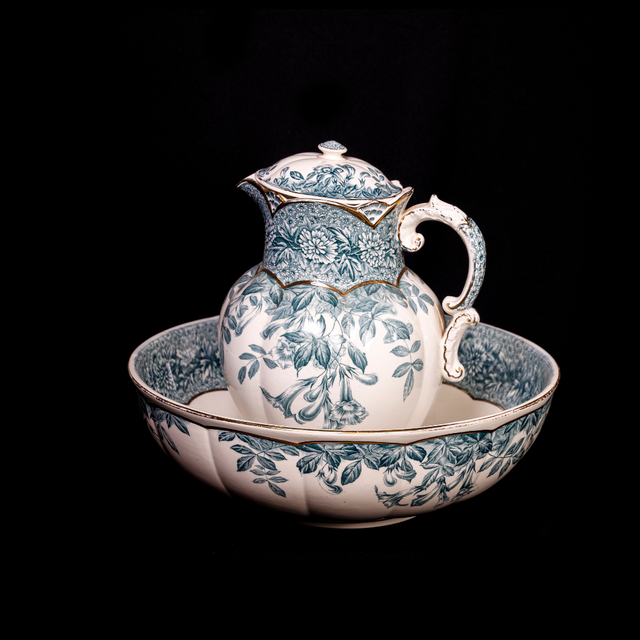 Victorian Jug and Wash Basin