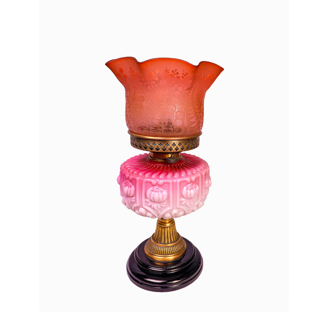 Vintage Kerosene Lamp - Restored to Electric