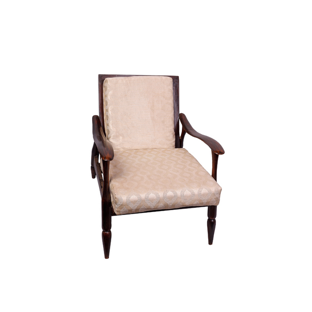 Art Deco Rosewood Lounge Chair