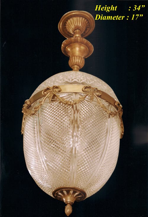 French Hanging Lamp