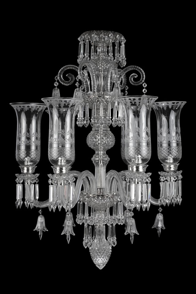 Signature Osler Inspired Reproduction Glass Chandelier
